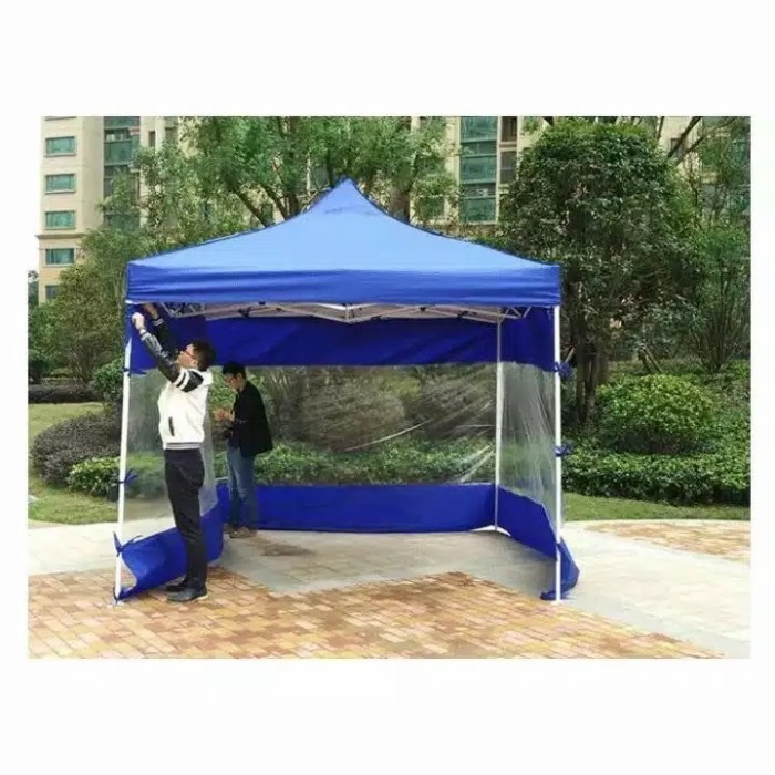 Tenda Lipat Uk 3X3 Green House. Cover Atap Dengan Plastik Uv