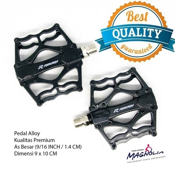 Pedal Sepeda MTB Gunung Alloy DU Bearing United as Besar