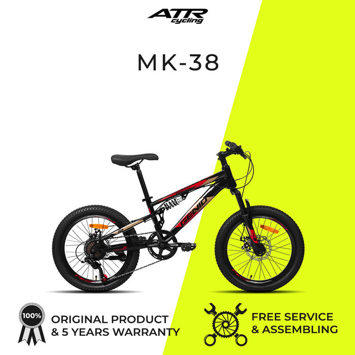 Terlaris Sepeda Gunung Mtb Genio Mk-3820-08Sp (22) Promo Terbaru