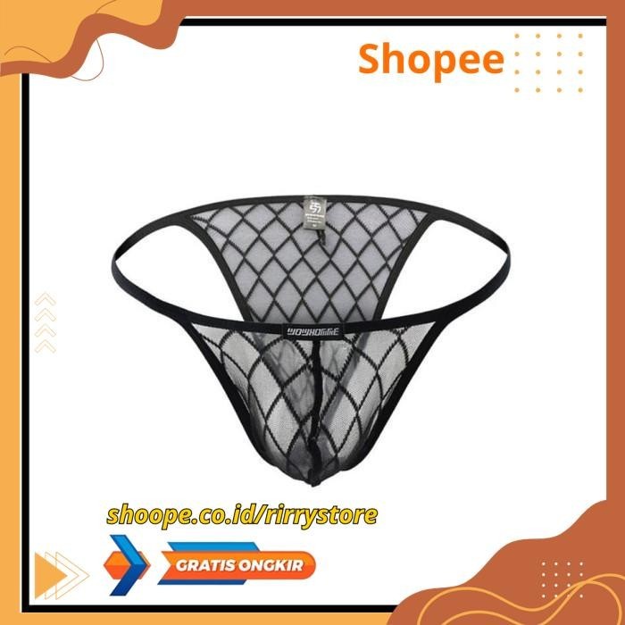 CELANA DALAM PRIA, THONG PRIA TRANSPARAN, TANGA PRIA TRANSPARAN   / CELANA DALAM PRIA, THONG PRIA TR