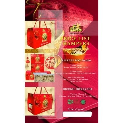 

CNY Ricebee Original Box - Hampers Imlek / Rengginang Taiwan