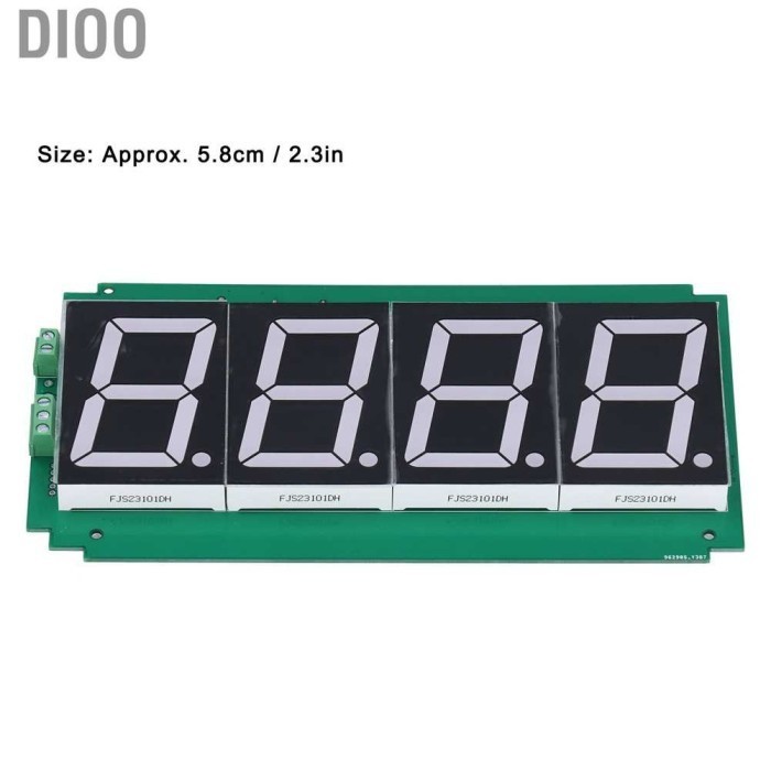 ready stok plc display seven segment 2.3 inch rs485 4digit