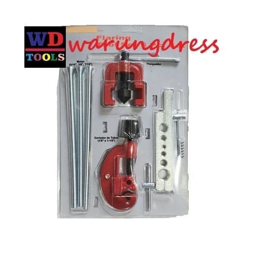 terbaru alat pemekar pipa + Cutter Flaring And Swaging Tool Set Taiwan BAGUS ready stok