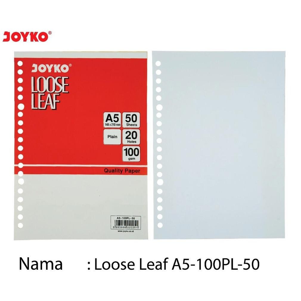 

Murmer Looseleaf, dotted - grid - plain A5 (100gsm)