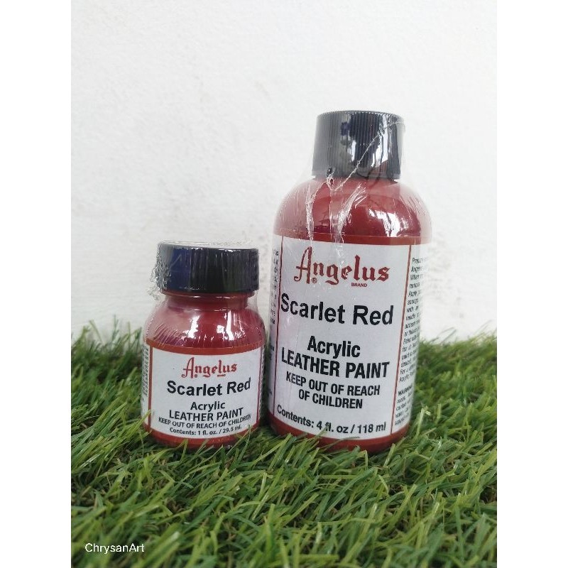 

Angelus Leather Paint/Cat Kulit Warna SCARLET RED ORIGINAL