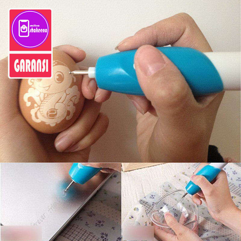 

SHMS Pena Ukir Elektrik Portable Pen 4CWH White