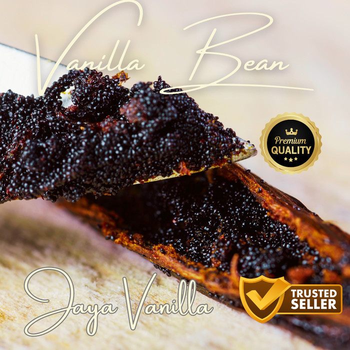 

BARANG TERLARIS !!! Vanilla Beans Planifolia Grade A (Vanili 100% Organik) PACKING AMAN