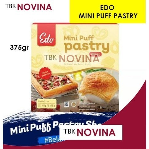 

EDO PUFF PASTRY SHEET 375gr/ 750gr