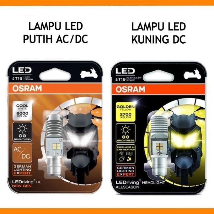 (AKSESORIS MOTOR) Lampu Depan LED Motor Honda Blade 110 Original osram Bergaransi
