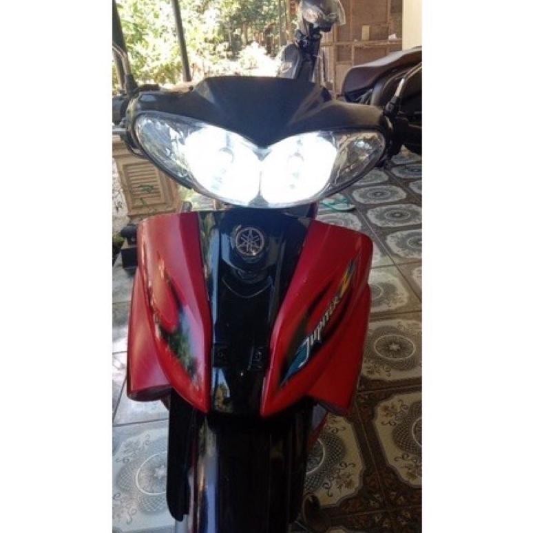 (AKSESORIS MOTOR) PROMO Lampu LED H6 3mata lampu led motor matic bebek lampu led h6 putih lampu led 