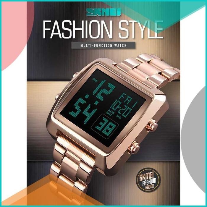 SKMEI Original Jam Tangan Modern Digital Pria 1369 Jam Tangan Kotak 16