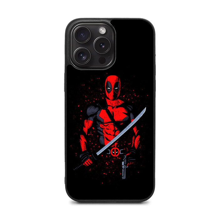 Case Casing Softcase Cover Iphone 15 14 13 12 11 X Xs Xr Plus Pro Max Mini Deadpool Marvel YD1003