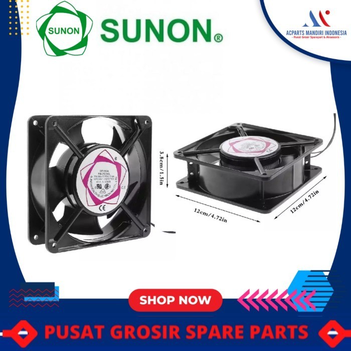 Axial Fan Sunon 12 Cm X 12 Cm 220Volt Best