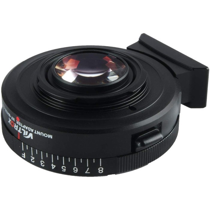 Viltrox Nf-M43X Adapter Speed Booster Nikon Lens To Cro 4/3 Camera