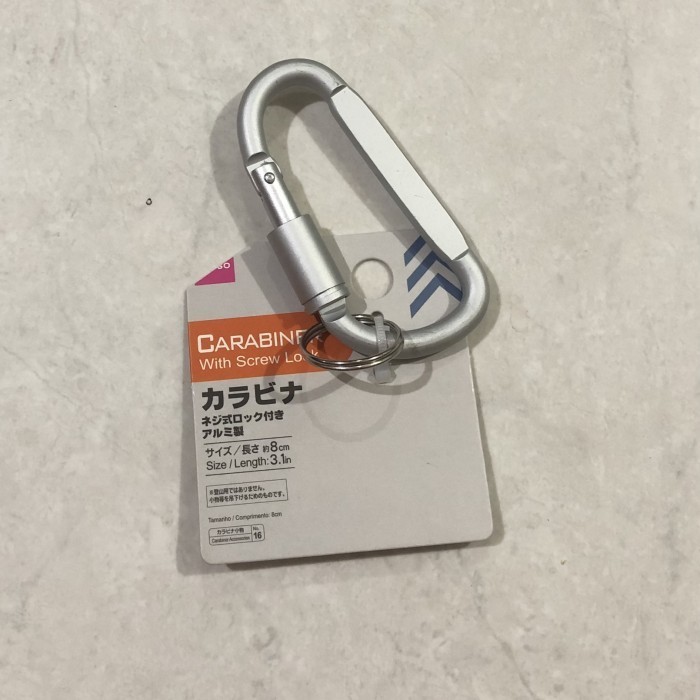 Carabiner 8Cm Gantungan Kunci Gantungan Tali