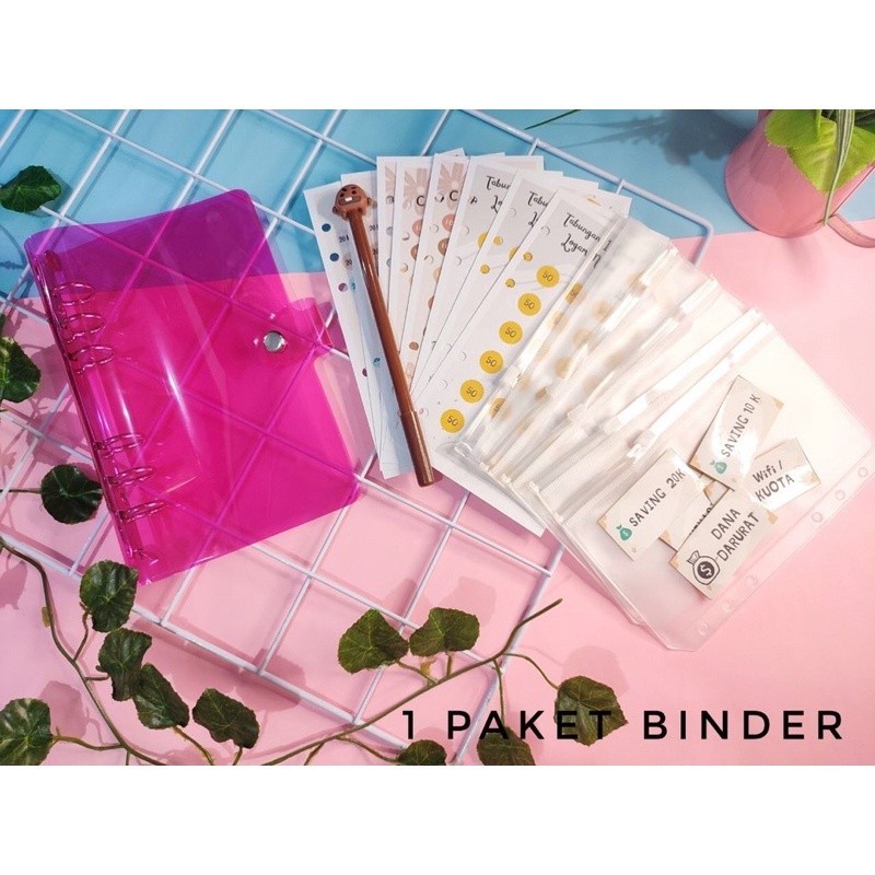 

Binder A6 Sinking Funds Budgeting Keuangan Saving Challenge Daily Cashflow Planner Agenda Buku