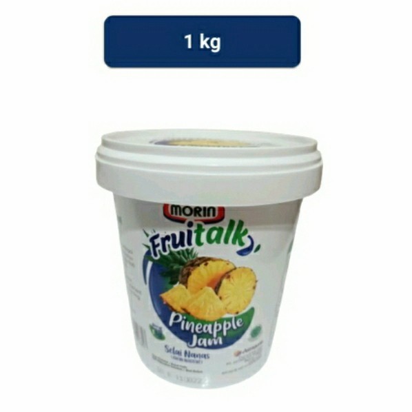 

Morin Fruitalk Selai Royal Premium Nanas Nastar 1Kg 1000 Gram
