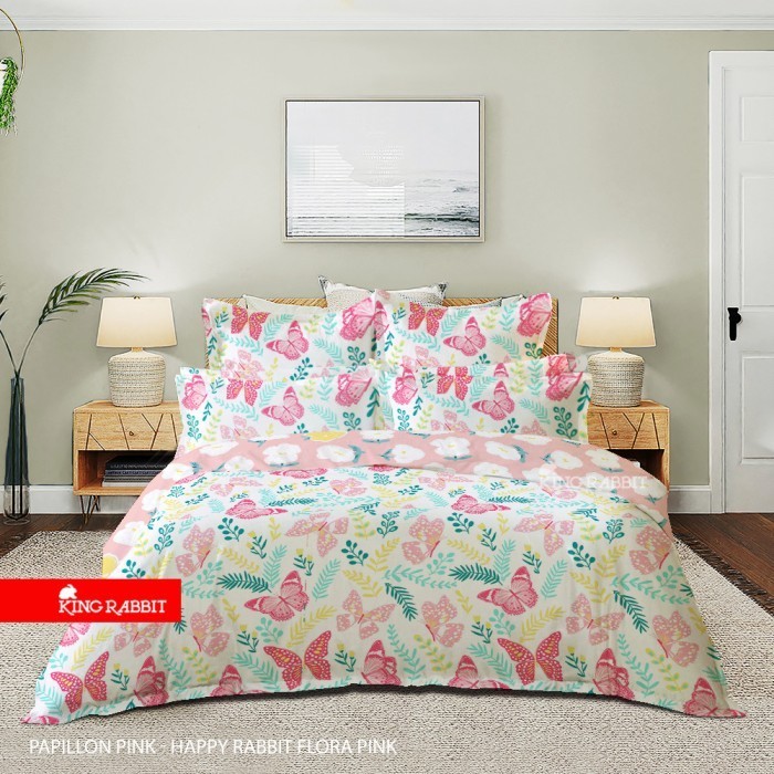 Bedcover Set King Rabbit 180X200 Ready