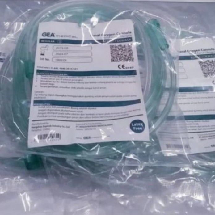 Selang Nasal Oksigen / Nasal Oksigen Dewasa