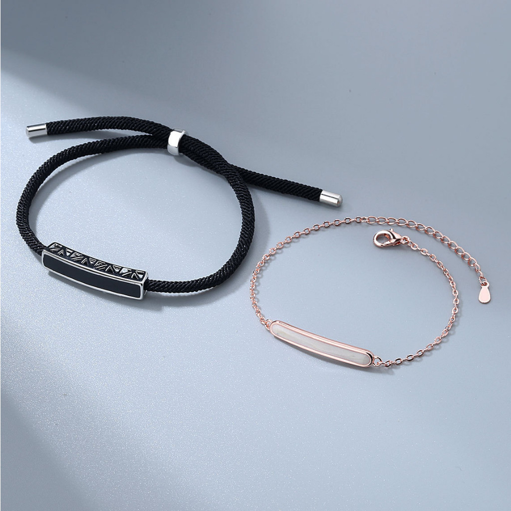 Gelang Couple Titanium-Together Gelang Couple Aesthetic /Gelang Couple Pasangan Arctic Deer