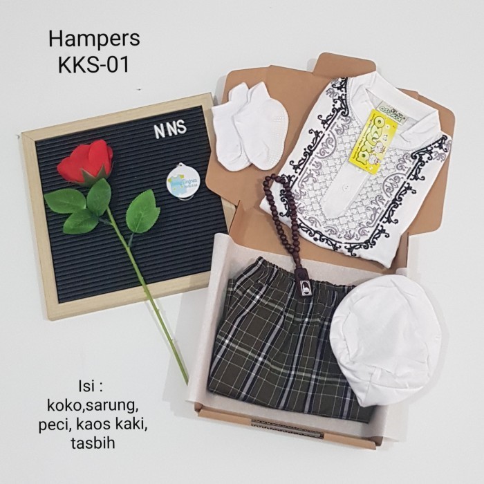 

Ready Parsel Hampers Lebaran Aqiqah Set Baju Koko Bayi