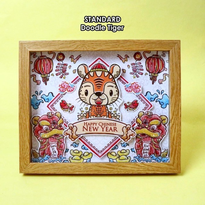 

Ready Imlek Hampers Parcel Chinese New Year Bingkai Pop Up Frame Family CNY