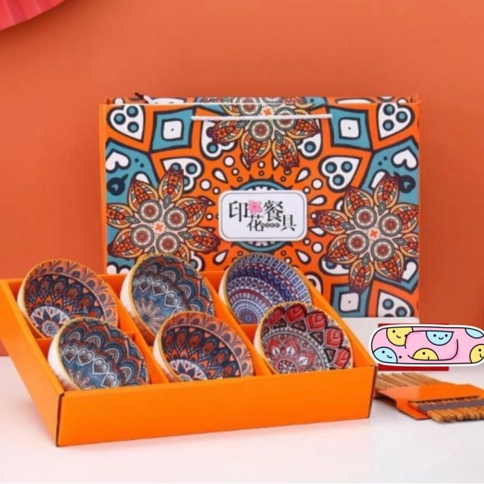 

Ready Hampers lebaran wedding gift kado ultah keramik set unik special