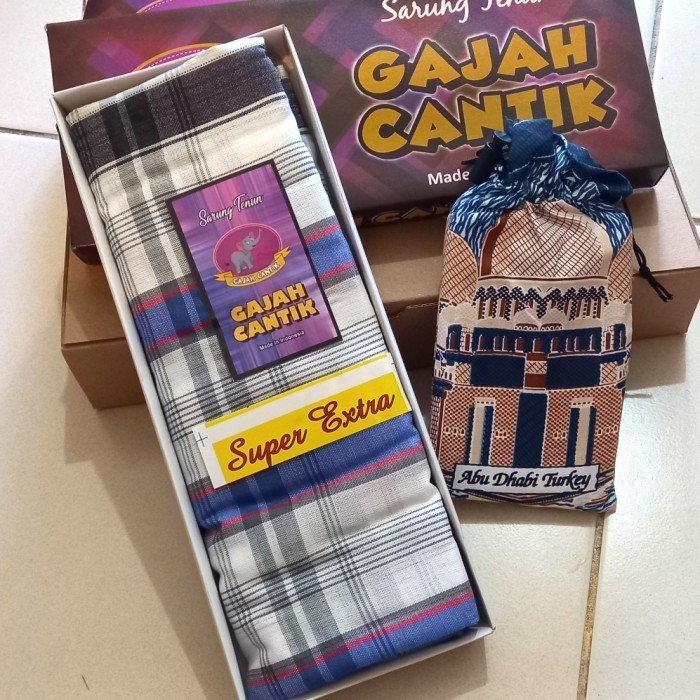 

Ready Paket Sarung Tasbih Hampers Lebaran Hadiah Idul Fitri Giftbox murah