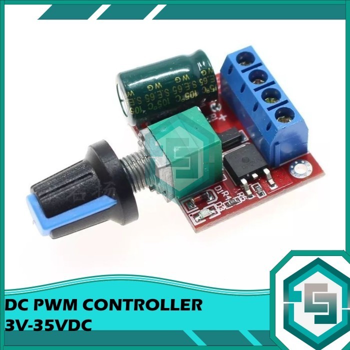 PWM MOTOR VARIABLE SPEED LED DIMMER CONTROLLER DC 5A