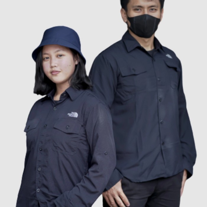 Kemeja Tactical Lengan Panjang TNF Kemeja PDL Lapangan Outdoor Gunung