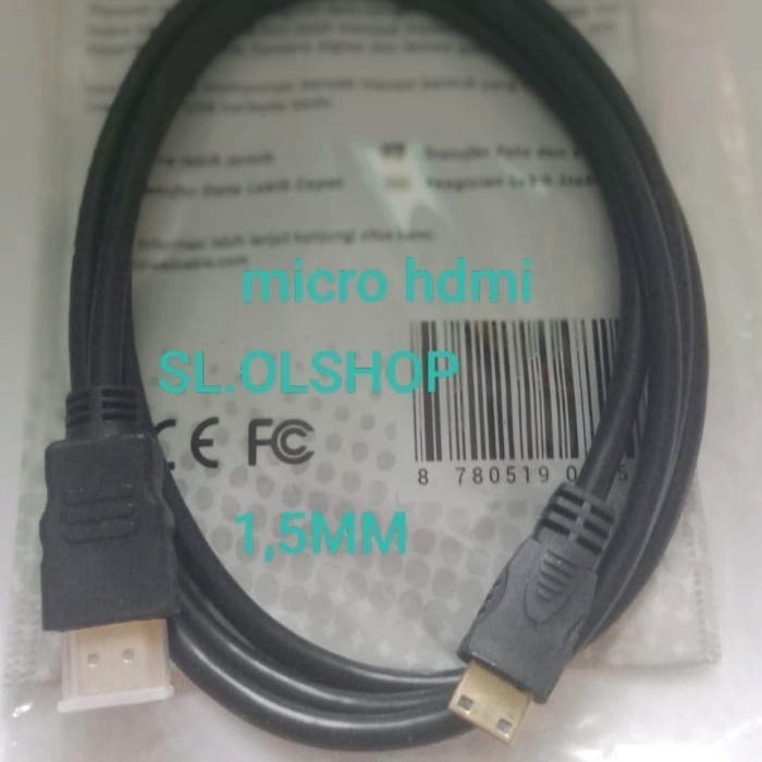 Cable Mini/Micro Hdmi For Camera Canon Eos-80D/800D/8D/Eos 850D