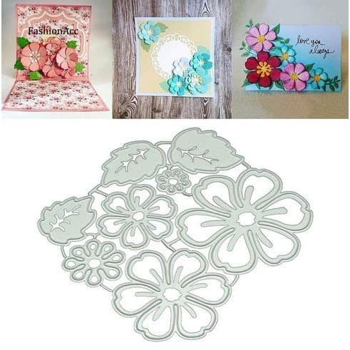 

Terbaru Cutting Dies - 3D Six Flower Petal Set_Sfp01 (8Pcs) Promo Terlaris