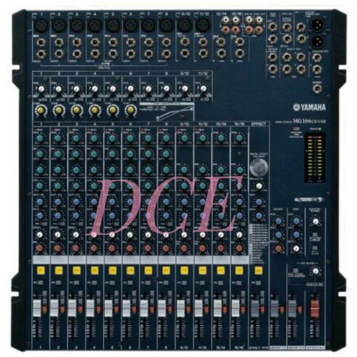 Mixer Audio YAMAHA MG166CX MG 166CX MG 166 CX USB Grade A