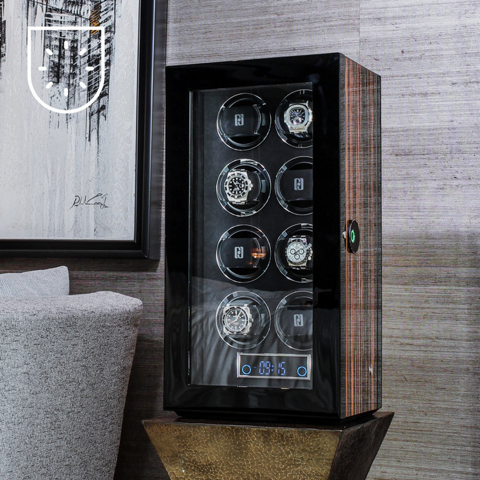 BILLSTONE FUSION 8 WATCH WINDER FINGERPRINT