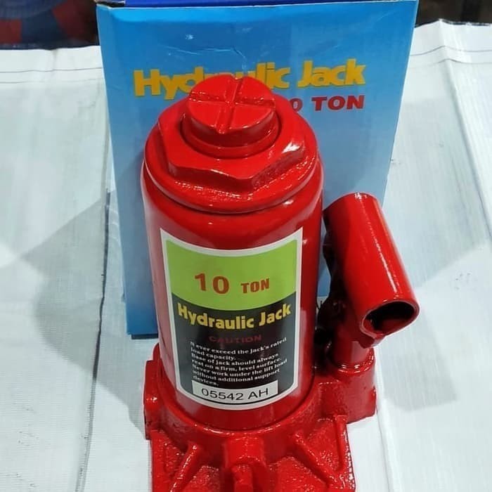Dongkrak - Dongkrak Mobil 10 Ton Hidrolik Hydraulic Jack Botol Truk