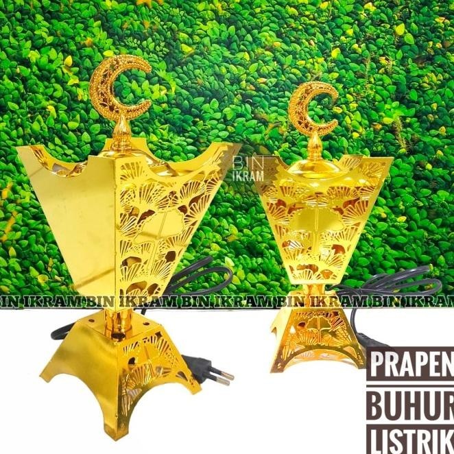 Wadah Buhur Listrik Prapen Tempat Bakar Bakhour Elektrik Pedupaan Arab