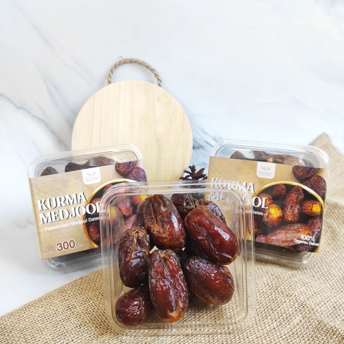 

Kurma - Kurma Medjool Palestine (Asli) Super Jumbo 300 Gr - Premium Quality