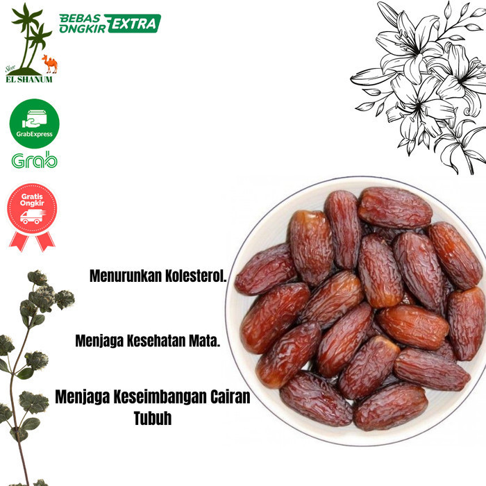 

Kurma - Medjool Natural Delights 500Gr / Kurma Medjool / Oleh Oleh Haji