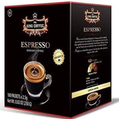 

Kopi Vietnam King Coffee Espresso Instant Kopi isi 100pc Trung Nguyen