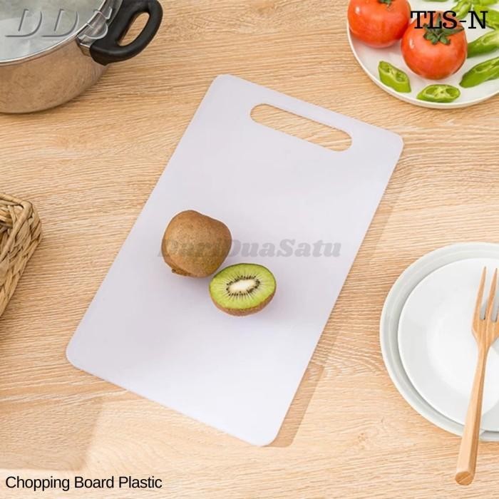 Talenan Plastik Tebal Chopping Board White Ketebalan 6, 8, 10 mm