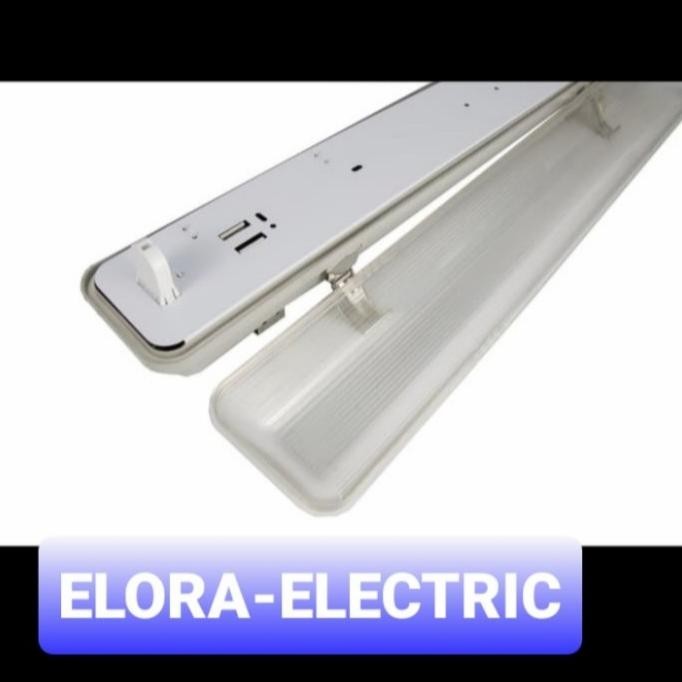 KAP TL Waterproof 1X18 IP65 Rumah lampu LED TL waterproof