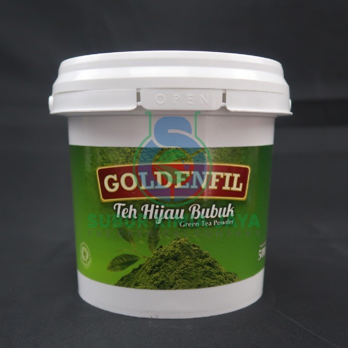 

Pure Green Tea Powder Goldenfil 500 Gr /Bubuk Teh Hijau/ Matcha Jepang