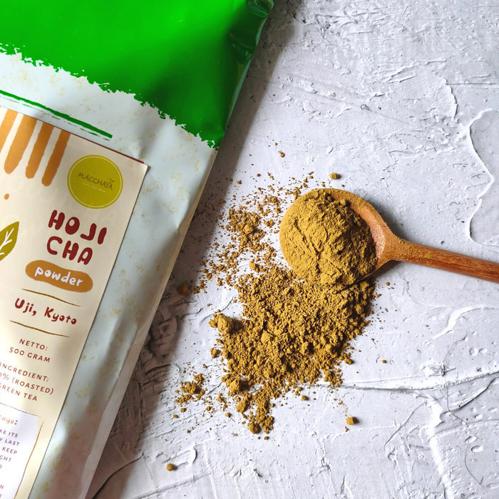 

Macchaya (Bubuk) Hojicha Powder Jepang 500g - Roasted Green Tea