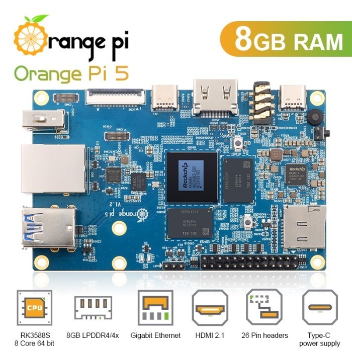 Orange Pi 5 - 8GB RAM