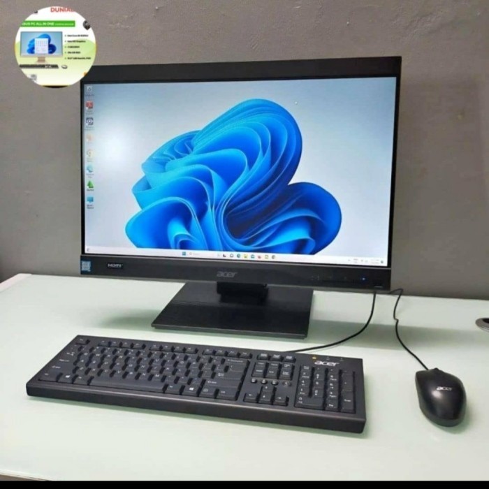 PC AIO ACER VERITON Z6 VZ6670G INTEL CORE i5-9500 8GB SSD1TB