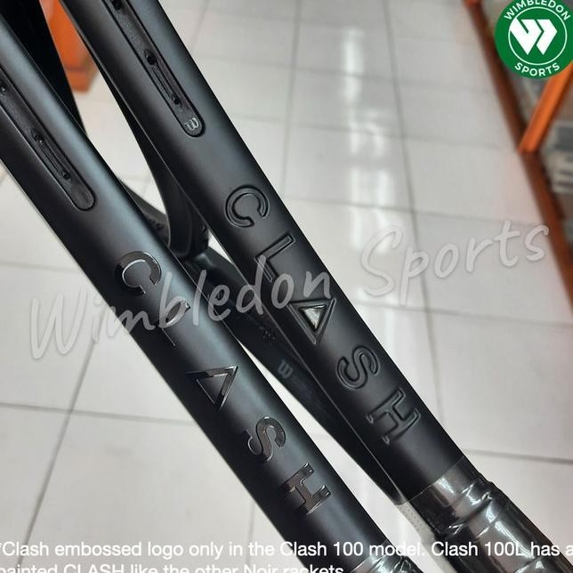 Promo Menarik Raket Tenis Wilson Noir Clash 100 v2 / Raket Wilson Clash Noir 100L v2
