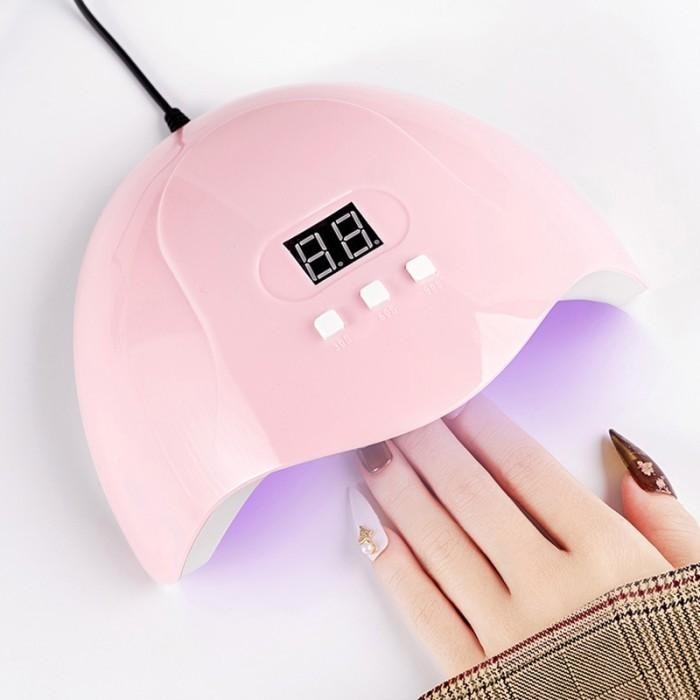Paket Nail Art Uv Gel Set Lengkap Kutek Lampu Uv Manicure Pedicure