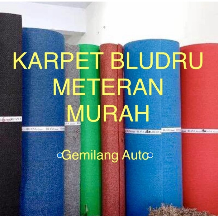 Karpet Bludru Pameran Super Buana Panggung Event Masjid Merah Meteran