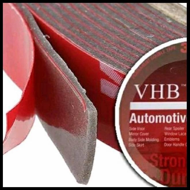 

TERMURAH DOUBLE TAPE LEM PEREKAT 3M VHB MERAH !!!!