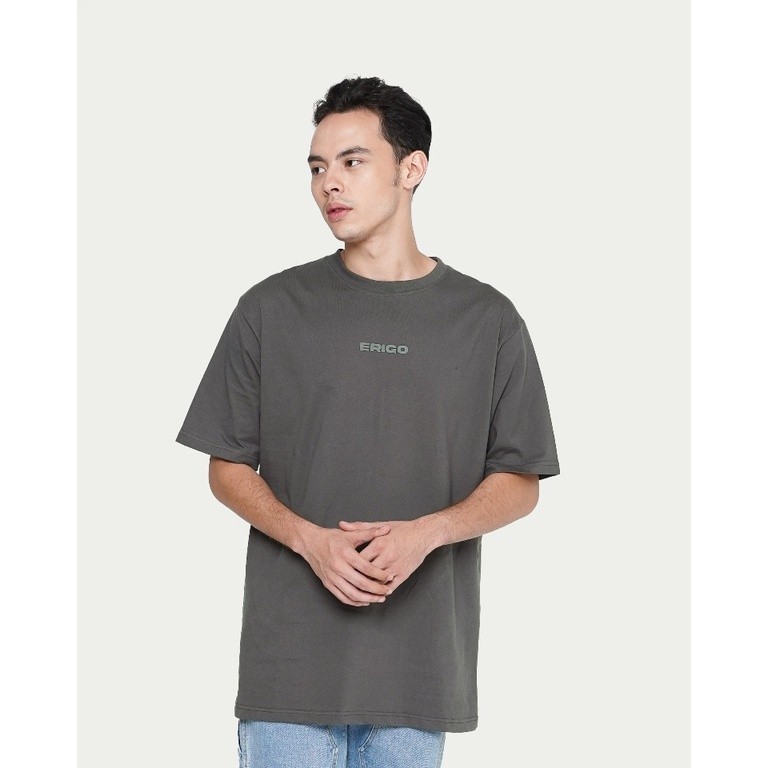 Erigo T-Shirt Oversize Champlain Asphalt Unisex